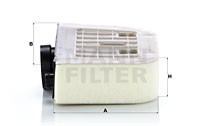 Luftfilter MANN-FILTER C38011