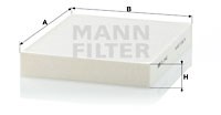 Filter, Innenraumluft MANN-FILTER CU2442