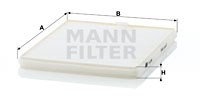 Filter, Innenraumluft MANN-FILTER CU2326