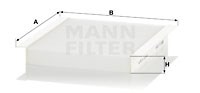 Filter, Innenraumluft MANN-FILTER CU2454