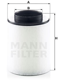 Luftfilter MANN-FILTER C17023