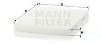 Filter, Innenraumluft MANN-FILTER CU23010