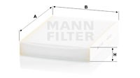Filter, Innenraumluft MANN-FILTER CU27009