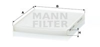 Filter, Innenraumluft MANN-FILTER CU2026