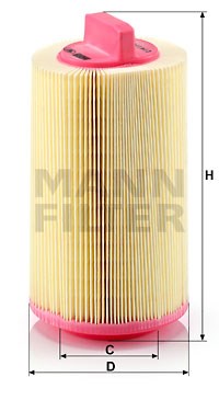 Luftfilter MANN-FILTER C14114