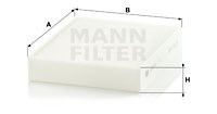 Filter, Innenraumluft MANN-FILTER CU25001