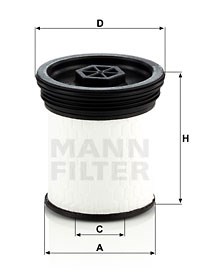 Kraftstofffilter MANN-FILTER PU7006