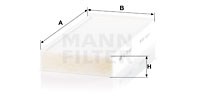 Filter, Innenraumluft MANN-FILTER CU230052