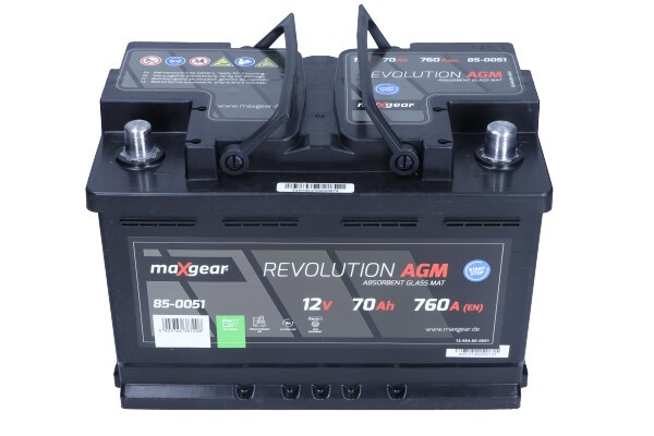 Starterbatterie MAXGEAR 850051 2