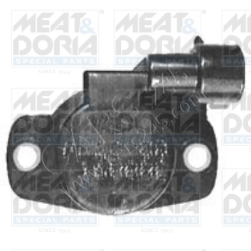 Sensor, Drosselklappenstellung MEAT & DORIA 83050