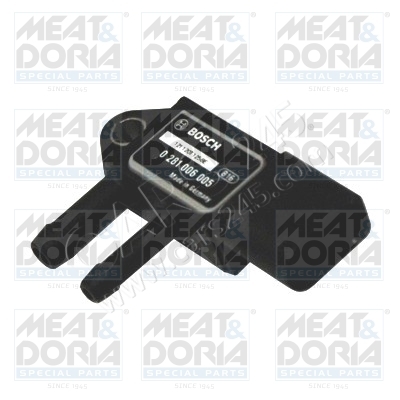 Sensor, Abgasdruck MEAT & DORIA 82316