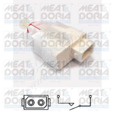 Bremslichtschalter MEAT & DORIA 35021