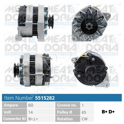 Generator MEAT & DORIA 5515282