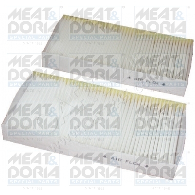Filter, Innenraumluft MEAT & DORIA 17131-X2