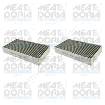 Filter, Innenraumluft MEAT & DORIA 17551K-X2