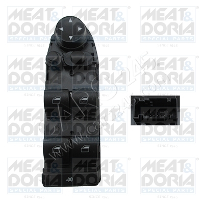 Schalter, Fensterheber MEAT & DORIA 26008