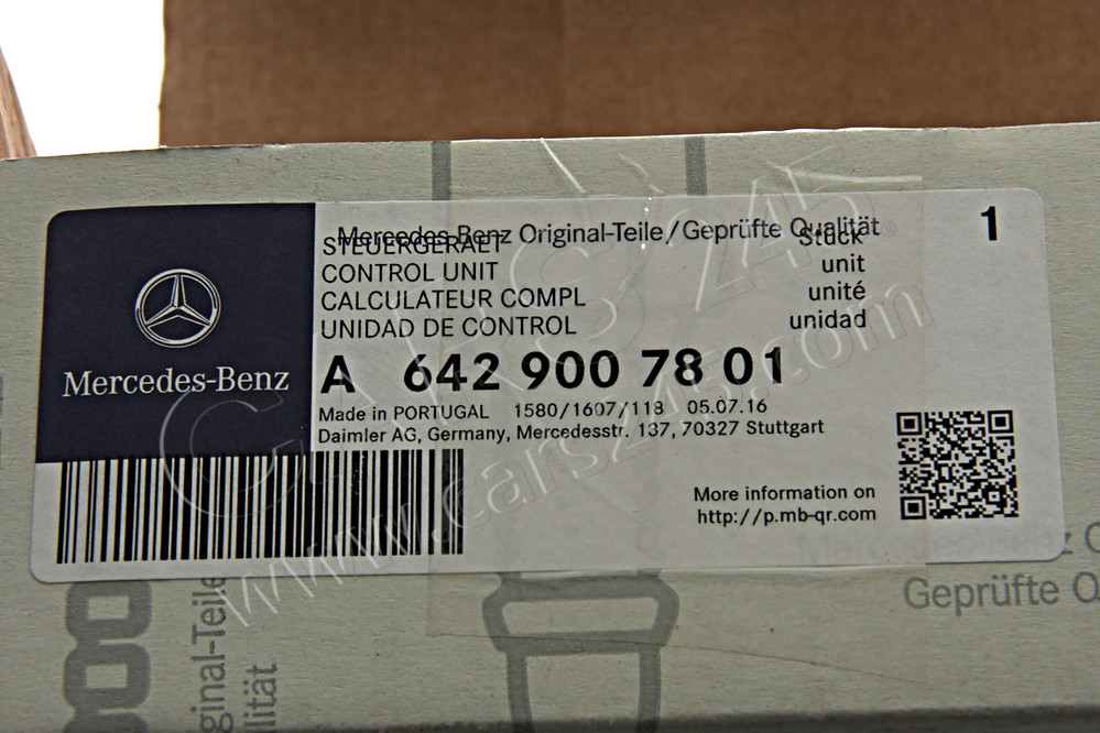 Steuergeraet MERCEDES-BENZ 6429007801 4