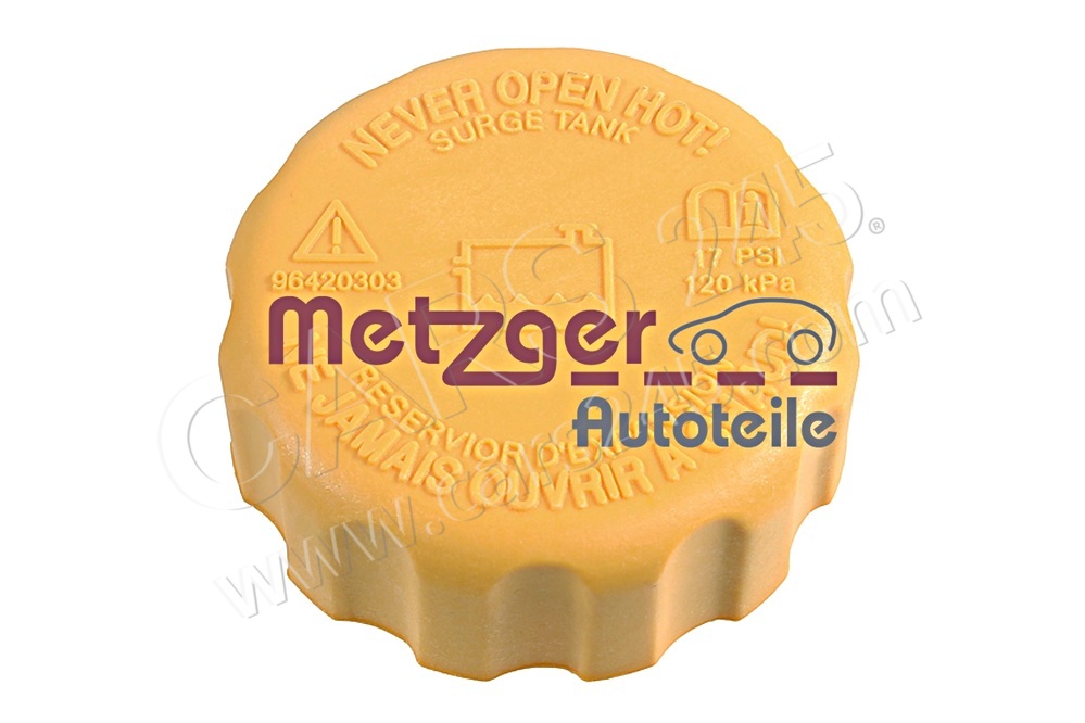 Verschlussdeckel, Kühlmittelbehälter METZGER 2141034