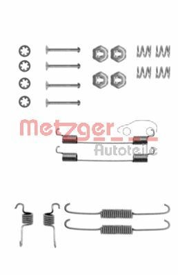 Zubehörsatz, Bremsbacken METZGER 105-0674