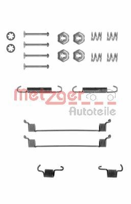 Zubehörsatz, Bremsbacken METZGER 105-0651
