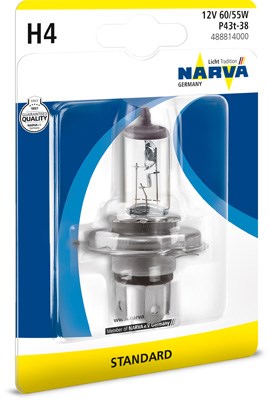 Glühlampe, Fernscheinwerfer NARVA 488814000