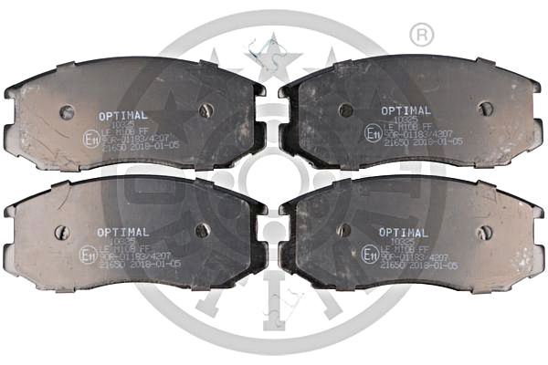 Bremsbelagsatz, Scheibenbremse OPTIMAL BP-10325