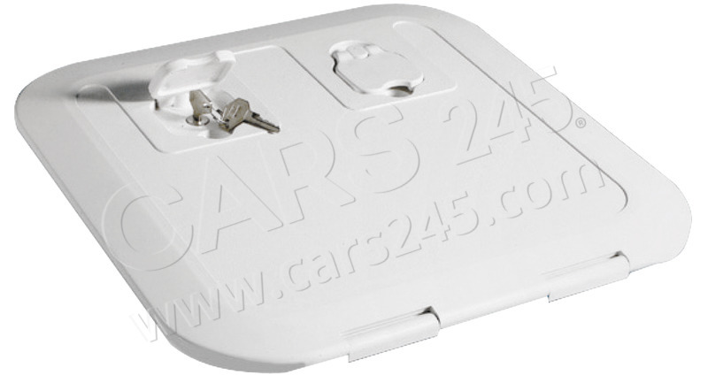 White flush inspection hatch 520 x 465 mm Cars245 Marine parts 20.294.00 3