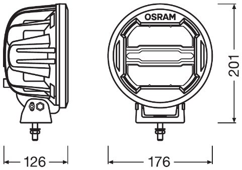 Fernscheinwerfer OSRAM LEDDL111CB 3
