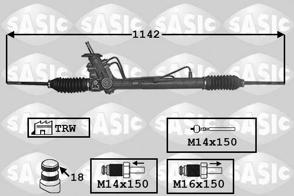 Lenkgetriebe SASIC 7006153