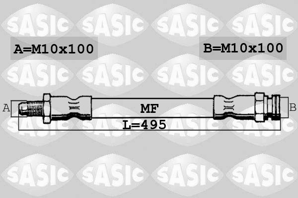 Bremsschlauch SASIC 6600016