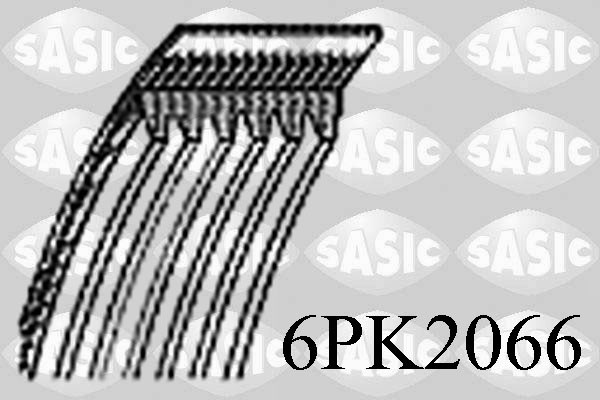 Keilrippenriemen SASIC 6PK2066