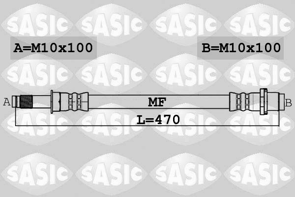 Bremsschlauch SASIC 6606230