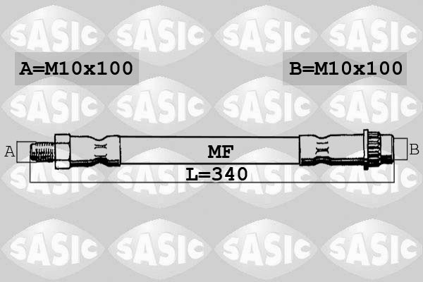 Bremsschlauch SASIC SBH0287