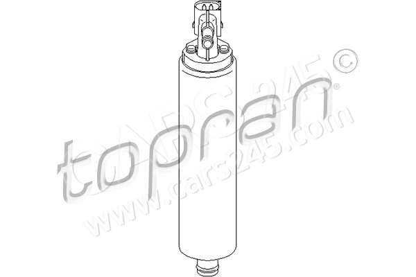 Kraftstoffpumpe TOPRAN 401632