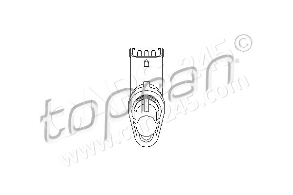 Sensor, Nockenwellenposition TOPRAN 207847