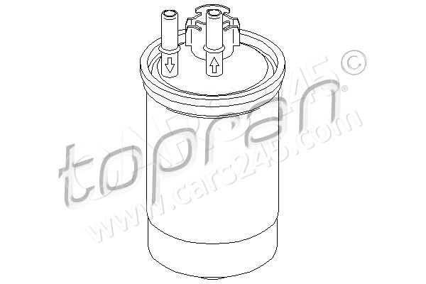 Kraftstofffilter TOPRAN 301660