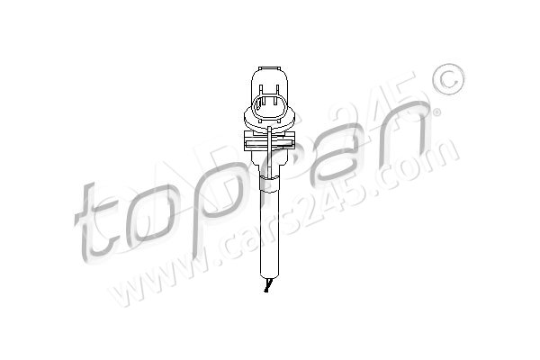 Sensor, Kühlmittelstand TOPRAN 501311
