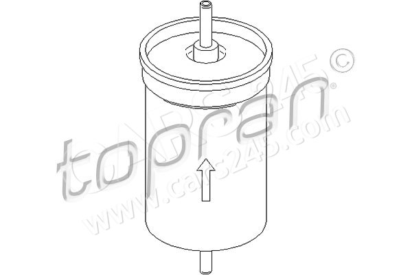 Kraftstofffilter TOPRAN 301661