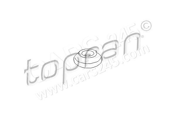 Lagerung, Stabilisatorkoppelstange TOPRAN 107303