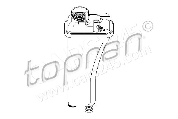 Ausgleichsbehälter, Kühlmittel TOPRAN 500790
