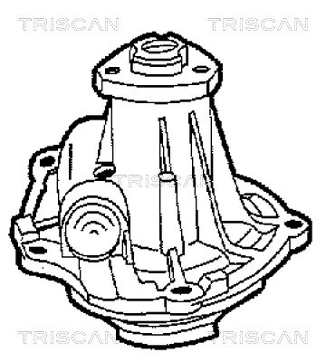 Wasserpumpe, Motorkühlung TRISCAN 860029006 2