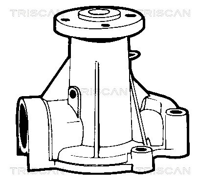 Wasserpumpe, Motorkühlung TRISCAN 860027101 2