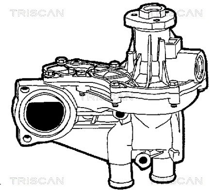 Wasserpumpe, Motorkühlung TRISCAN 860029003 2