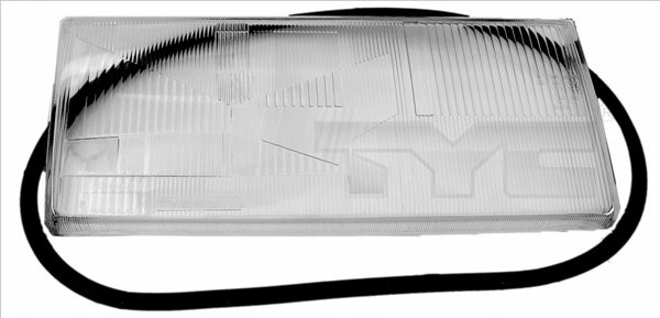Streuscheibe, Hauptscheinwerfer TYC 20-5403-LA-1