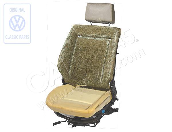 Sitz komplett mit Rückenlehne und Kopfstütze (ohne Bezüge) links AUDI / VOLKSWAGEN 155881023