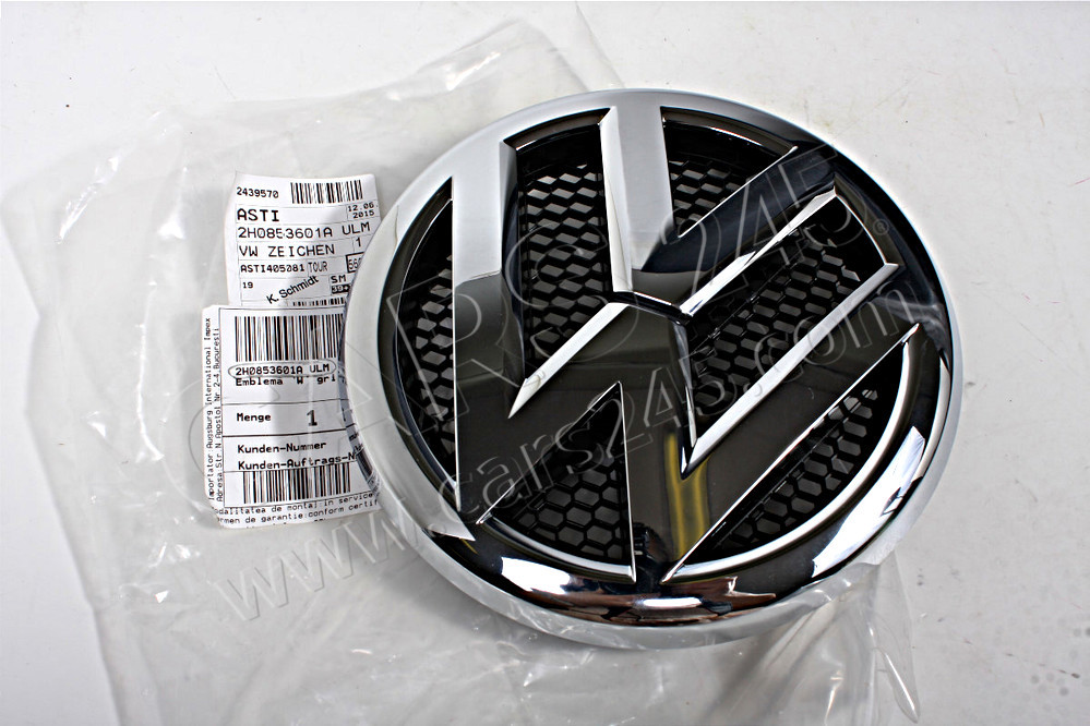 VW-Emblem AUDI / VOLKSWAGEN 2H0853601AULM 3