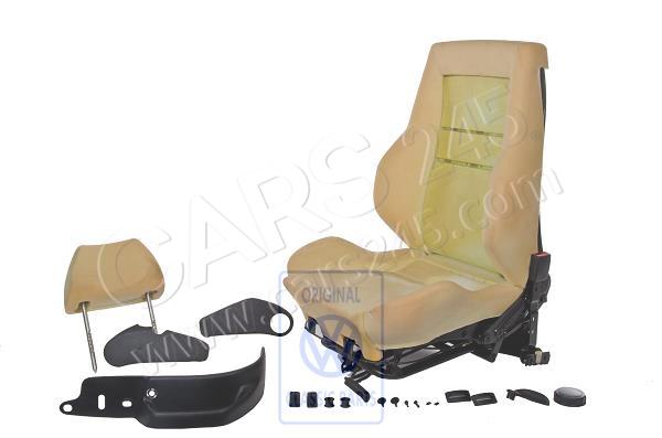 Sitz komplett mit Rückenlehne und Kopfstütze (ohne Bezüge) rechts AUDI / VOLKSWAGEN 1H0881024A