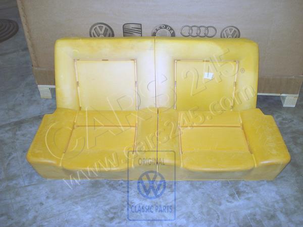 Sitz komplett mit Rückenlehne und Befestigungsteilen (ohne Bezüge) hinten AUDI / VOLKSWAGEN 155898022