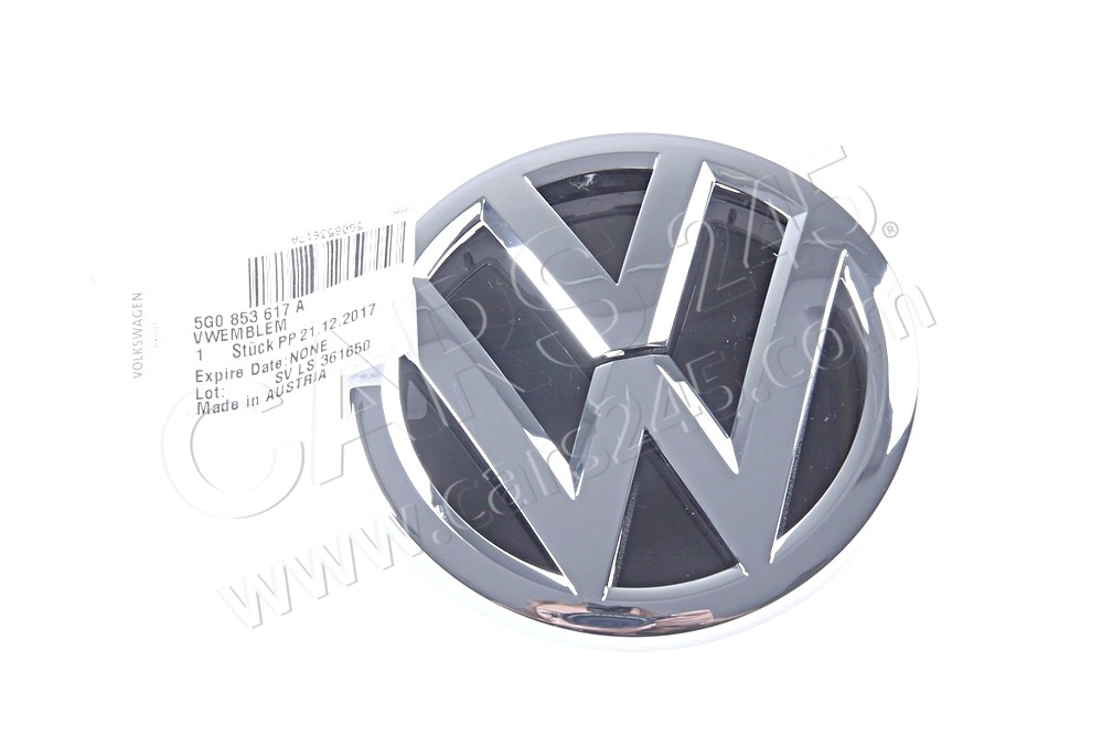 VW-Emblem hinten AUDI / VOLKSWAGEN 5G0853617A