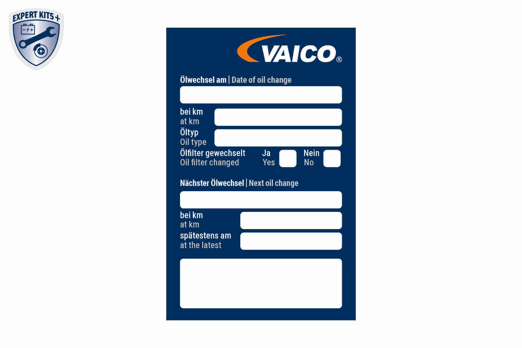 Teilesatz, Inspektion VAICO V60-3009 6